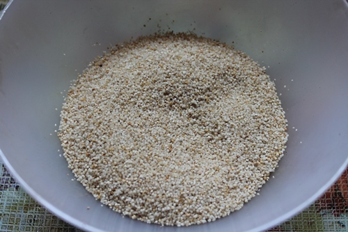 Kuthiraivali Sambar Sadam Recipe   Millet Sambar Rice Recipe - 34
