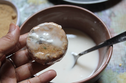 chicken cutlet dipped in the batter