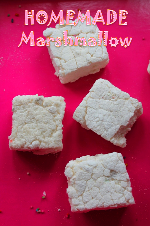 Easy Homemade Marshmallow Recipe No Corn Syrup No Thermometer Yummy Tummy