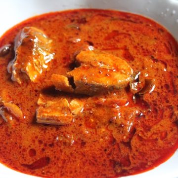 Meen Peera Recipe   Nethili Meen Avial Recipe - 36