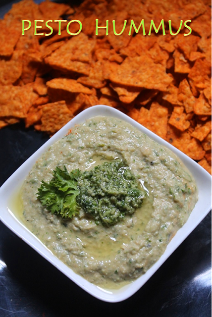 pesto hummus