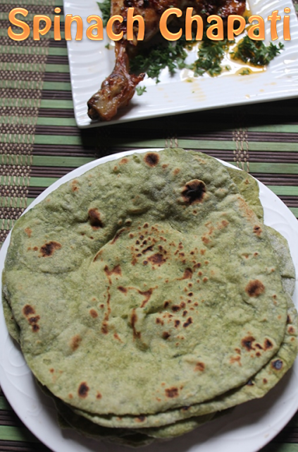 Palak Paratha Recipe   Spinach Chapati Recipe - 43