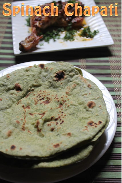 Palak Paratha Recipe   Spinach Chapati Recipe - 11