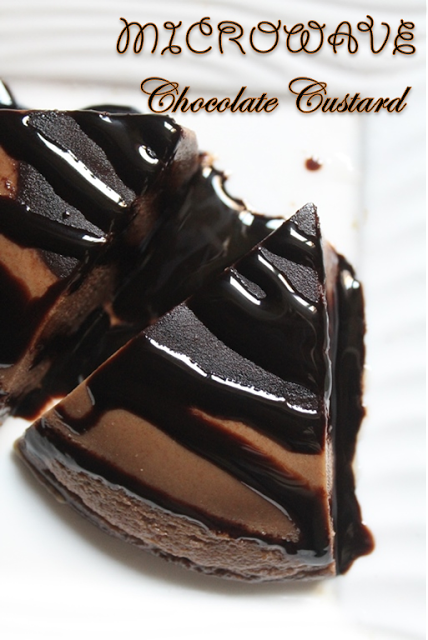 Chocolate Custard Pudding Recipe - 1