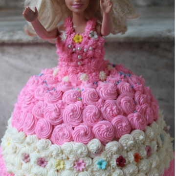Barbie cake decorating set sale