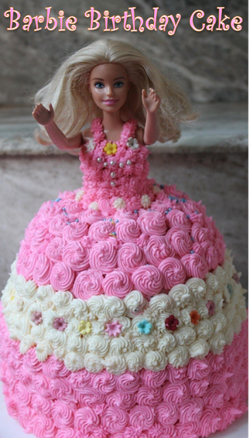 How to Make A Barbie Cake