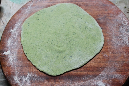 Palak Paratha Recipe   Spinach Chapati Recipe - 57
