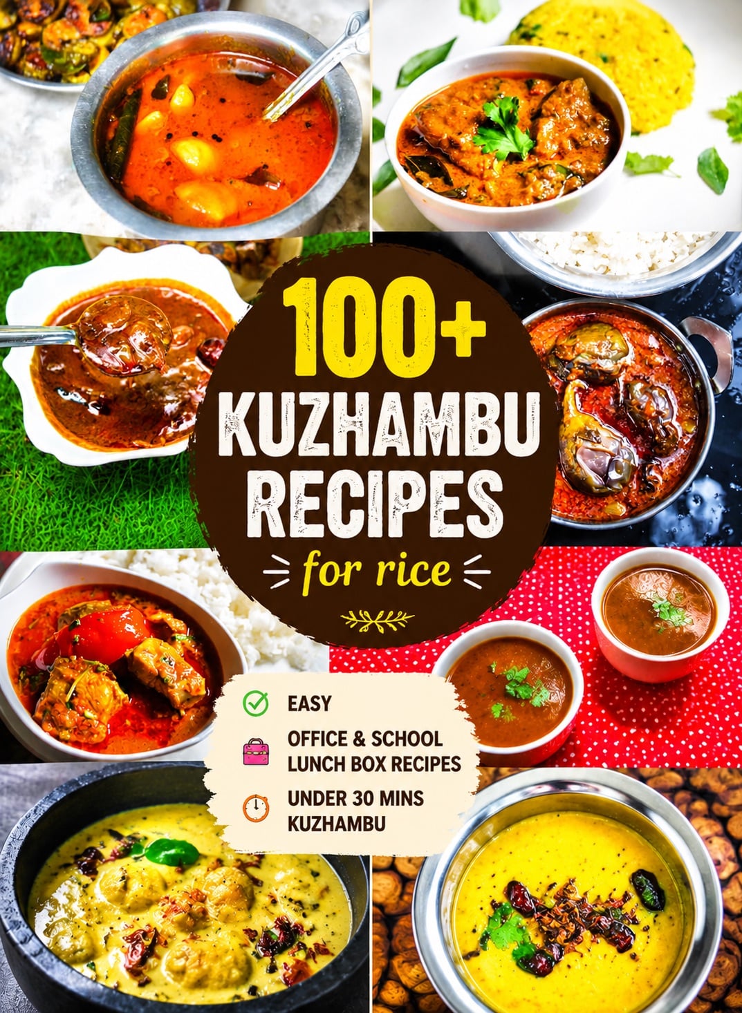 100+ Kuzhambu Recipes for Rice (South Indian Kulambu Recipes) 100+ Kuzhambu Recipes for Rice (South Indian Kulambu Recipes)
