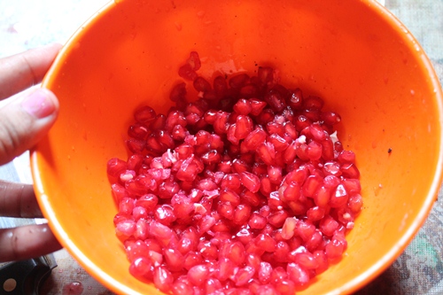 Pomegranate Raita Recipe  Anar Raita  - 92