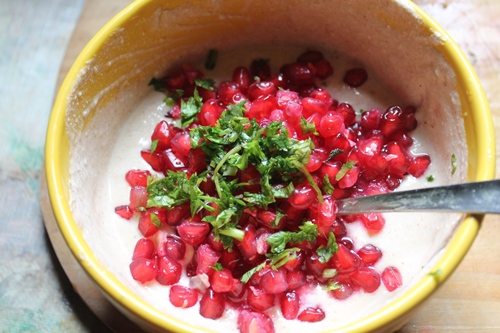 Pomegranate Raita Recipe  Anar Raita  - 23