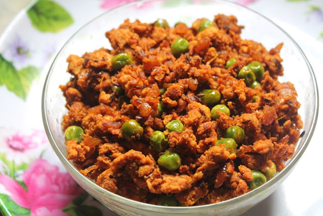 Chicken keema recipe (Chicken mince recipe) - Chicken Keema