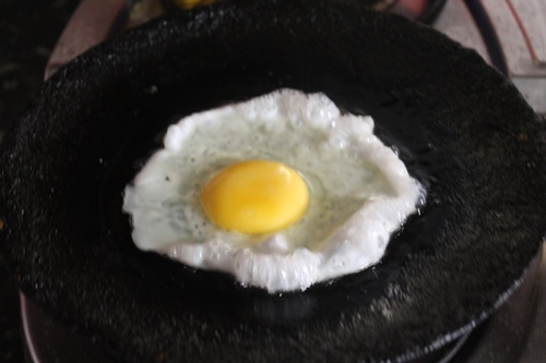 fried egg for chicken fried rice
