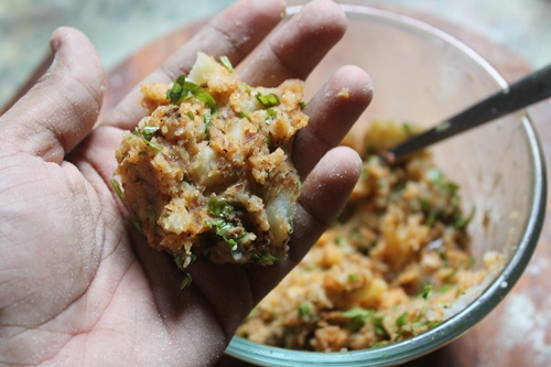 Stuffed Aloo Bhatura Recipe - 54