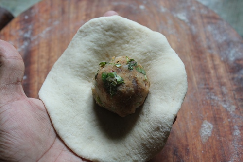 Stuffed Aloo Bhatura Recipe - 39