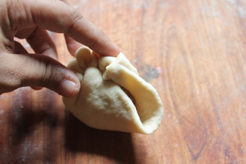 Stuffed Aloo Bhatura Recipe - 10