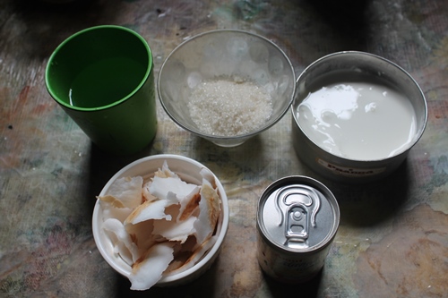 Eggless Tender Coconut Ice Cream Recipe - 34