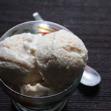 Eggless Tender Coconut Ice Cream Recipe - 90