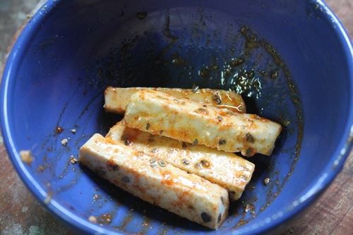 Toasted Paneer for Kids   Paneer Toast Recipe - 38