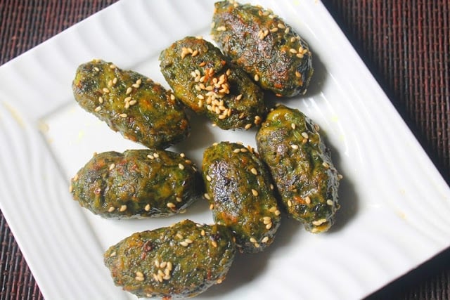 Spinach Muthia Recipe | Spinach Dumplings Recipe-image