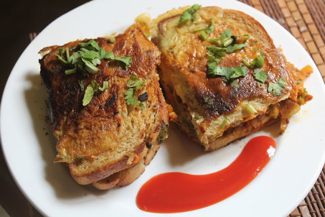 Bread Omelette   Bread Omelette Recipe - 63