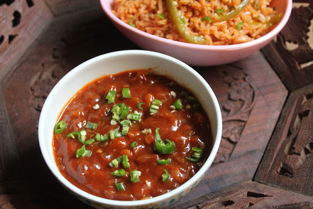 Plain Chinese Gravy Recipe   Indo Chinese Gravy - 77