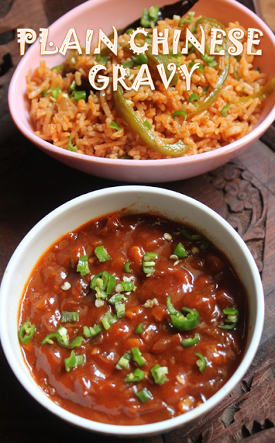 Plain Chinese Gravy Recipe   Indo Chinese Gravy - 74