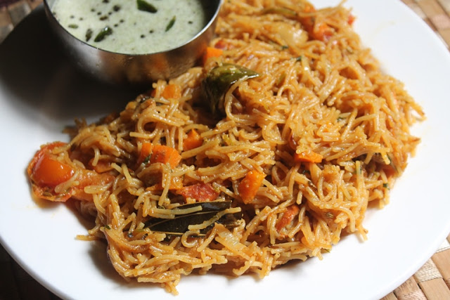 Semiya Biryani Recipe   Vermicelli Biryani Recipe - 97