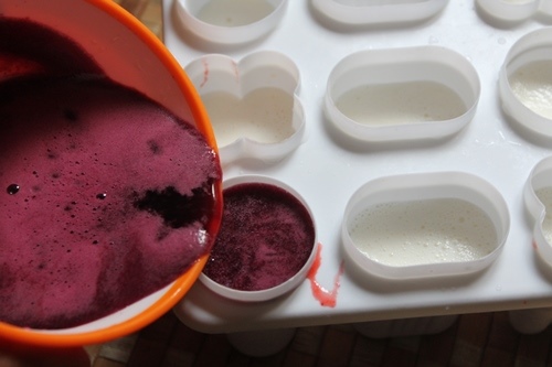Layered Fresh Fruit Popsicles Recipe - 69