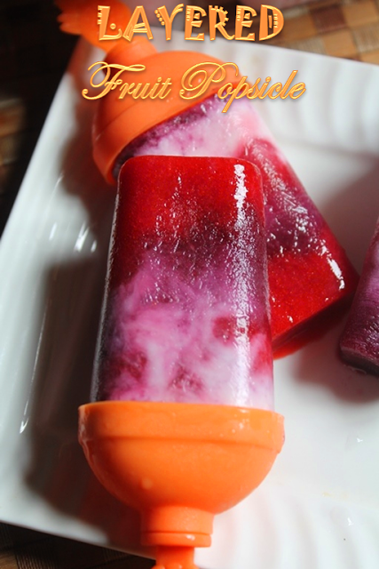 Layered Fresh Fruit Popsicles Recipe - 64