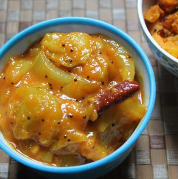 Inji Thayir Pachadi Recipe   Ginger Pachadi with Curd - 67