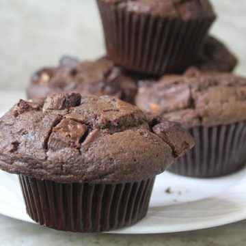 Double Chocolate Chunk Muffins Recipe - 76