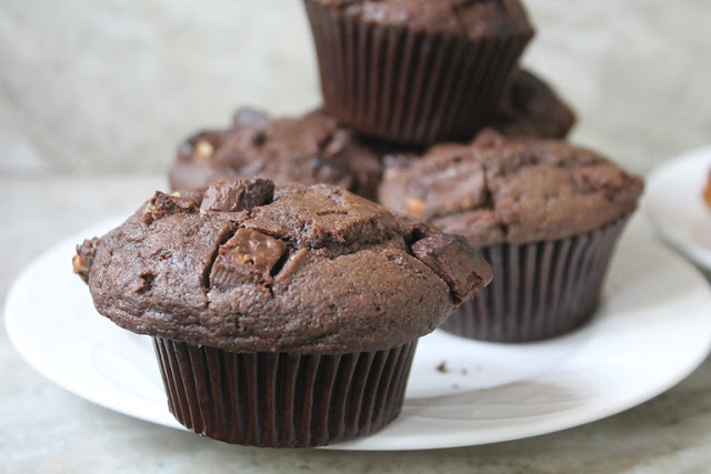 Double Chocolate Chunk Muffins Recipe - 50