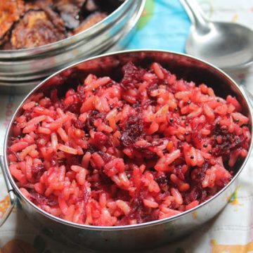 Beetroot Rice Recipe - 53