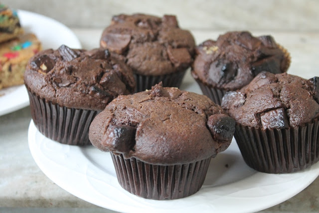 Double Chocolate Chunk Muffins Recipe - 34