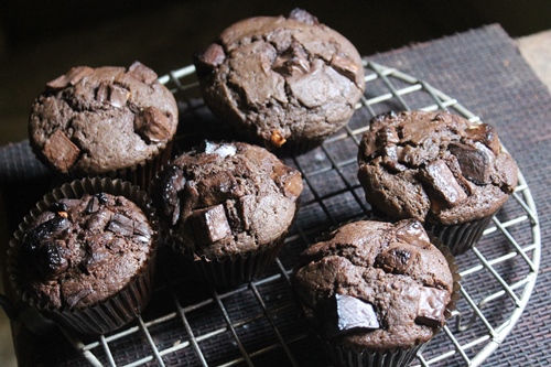 Double Chocolate Chunk Muffins Recipe - 80