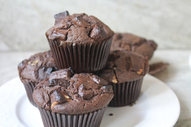 Double Chocolate Chunk Muffins Recipe - 61