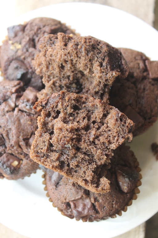 Double Chocolate Chunk Muffins Recipe - 81