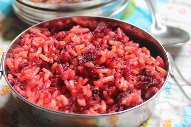 Beetroot Rice Recipe - 66