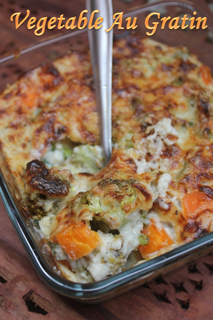 Vegetable Au Gratin Recipe   Veg Gratin Recipe   Au Gratin Recipe - 37