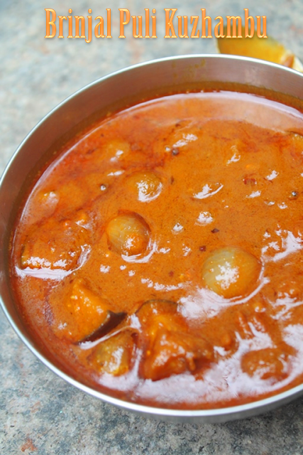 Vendakkai Puli Kuzhambu - Easy South Indian Gravy Recipe