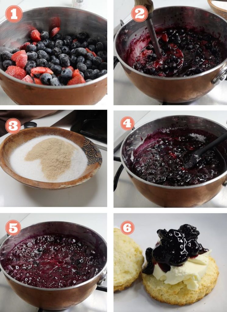 how to make jam with pectin