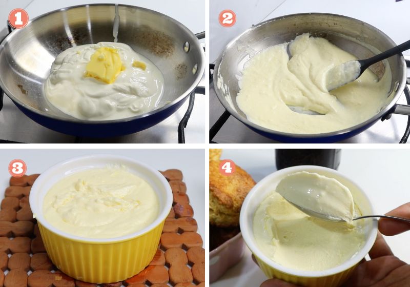 how to make clotted cream