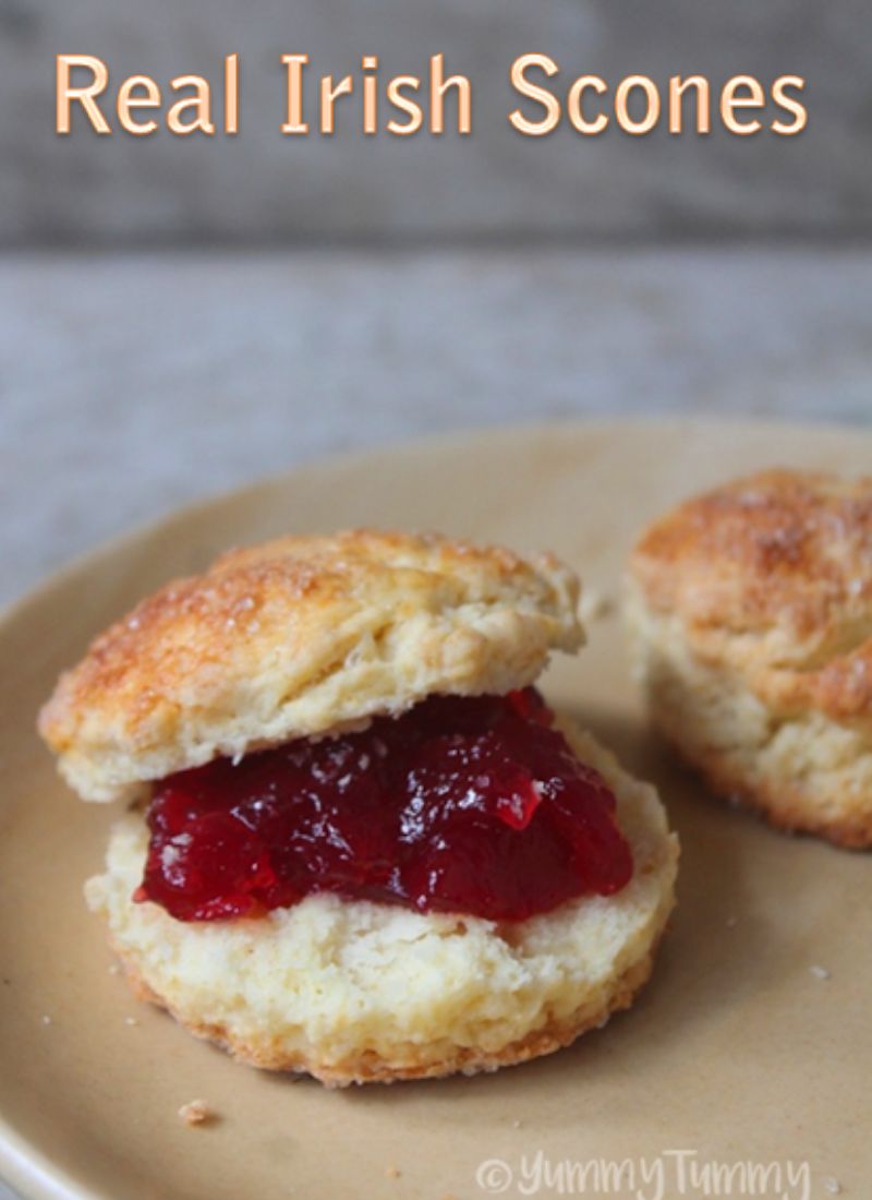 scones with jam