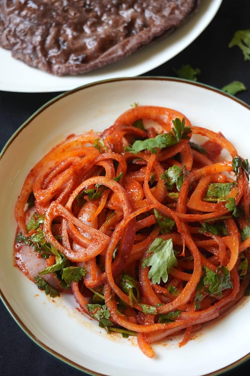 Laccha Onion Recipe – Indian Onion Salad Recipe Laccha Onion Recipe – Indian Onion Salad Recipe