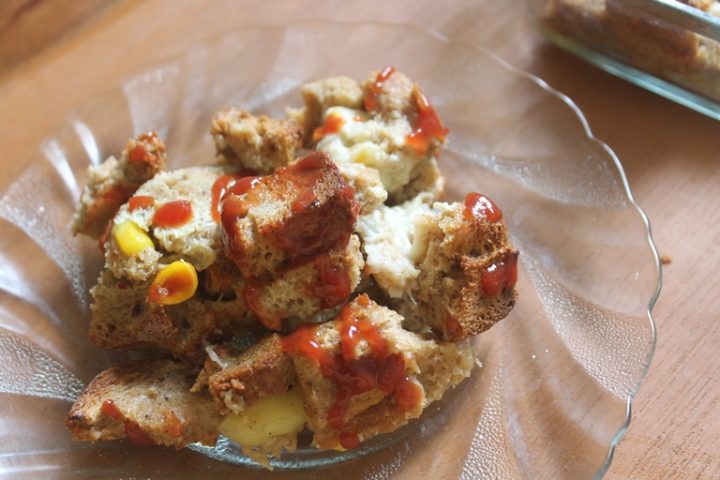 Breakfast Egg Casserole Recipe - Egg & Bread Bake Recipe