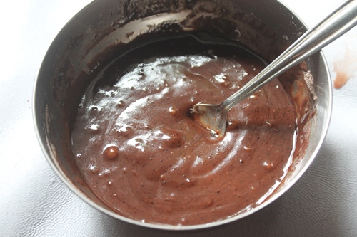 microwave chocolate pudding batter