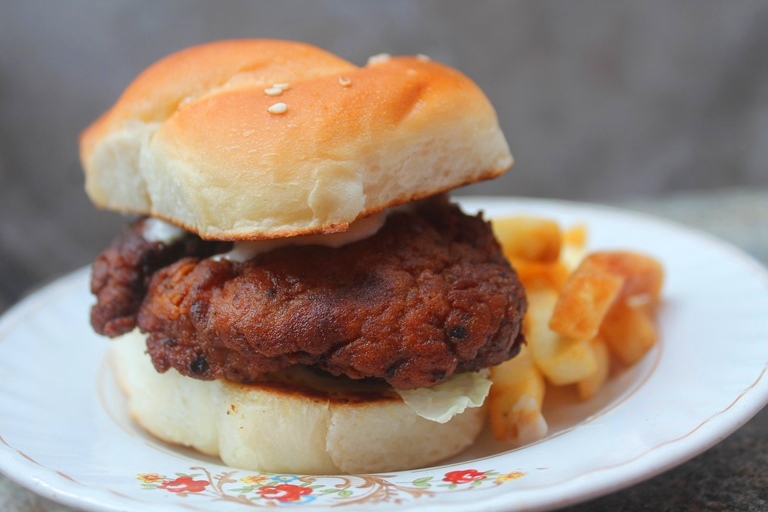 Buttermilk Fried Chicken Burger Recipe Chicken Burger