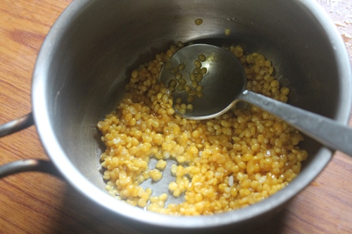 Aval Kara Pongal Recipe   Spicy Poha Pongal Recipe - 51