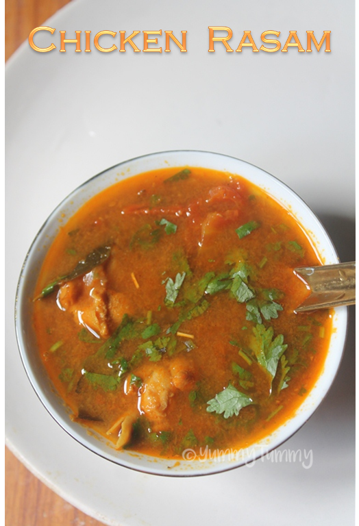 Chicken Rasam Recipe   Kozhi Rasam Recipe - 13