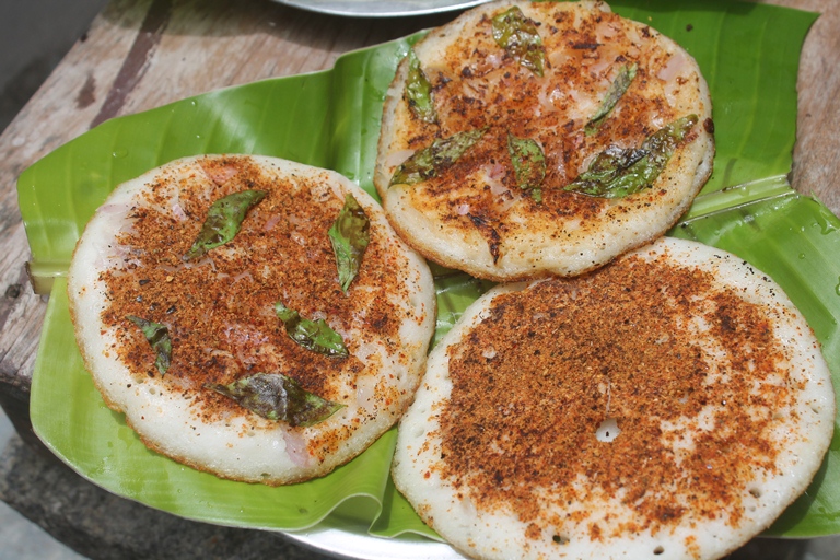 Podi Uttapam - Vegetarian dish